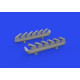 Eduard 672358 1/72 P-51D exhaust stacks PRINT Brassin for Aircraft