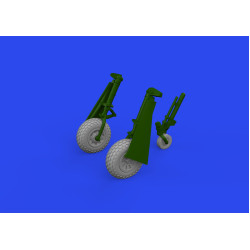 Eduard 672367 1/72 P-51D wheels oval tread Brassin for Aircraft