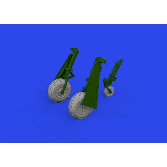 Eduard 672369 1/72 P-51D wheels block tread Brassin for Aircraft