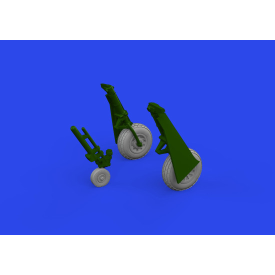 Eduard 672369 1/72 P-51D wheels block tread Brassin for Aircraft