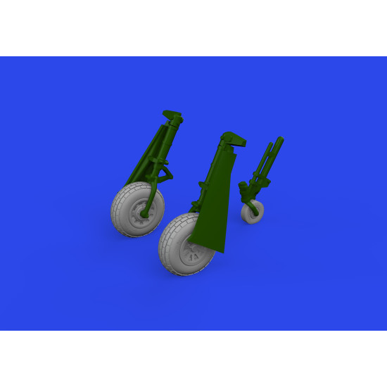 Eduard 672369 1/72 P-51D wheels block tread Brassin for Aircraft