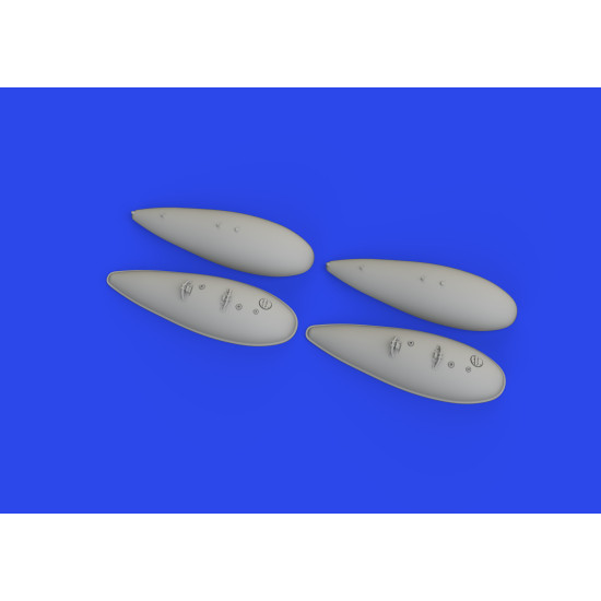 Eduard 672373 1/72 P-51D 75gal drop tanks PRINT Brassin for Aircraft