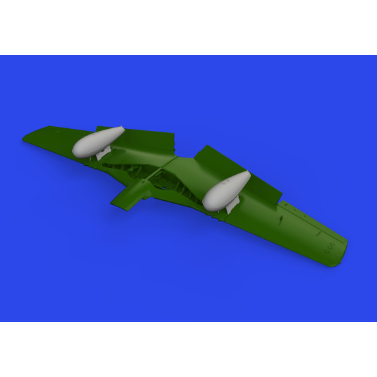 Eduard 672375 1/72 P-51D 110gal fuel tanks PRINT Brassin for Aircraft