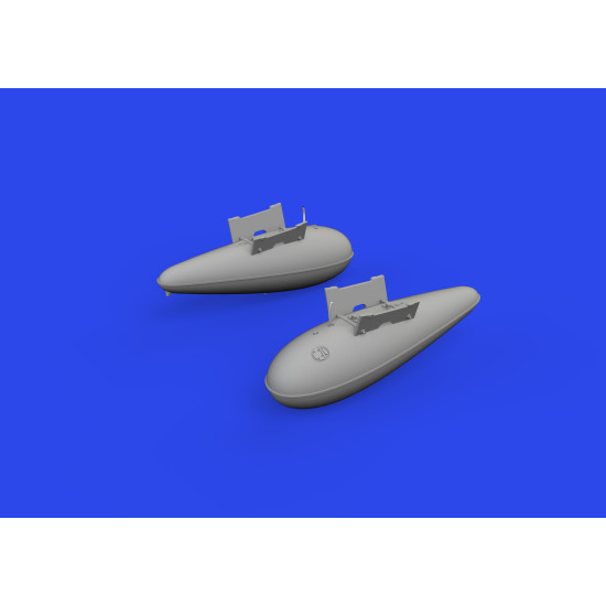 Eduard 672375 1/72 P-51D 110gal fuel tanks PRINT Brassin for Aircraft