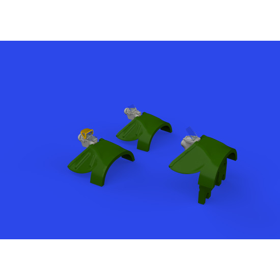 Eduard 672377 1/72 P-51D gun sights PRINT Brassin for Aircraft