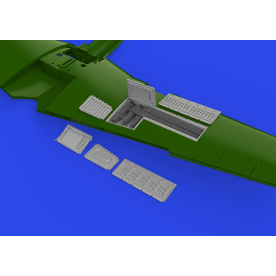 Eduard 672379 1/72 P-51D gun bays PRINT Brassin for Aircraft