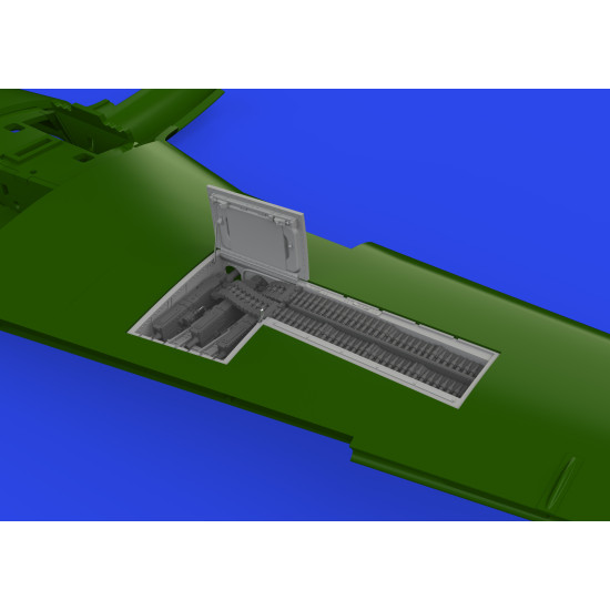 Eduard 672379 1/72 P-51D gun bays PRINT Brassin for Aircraft