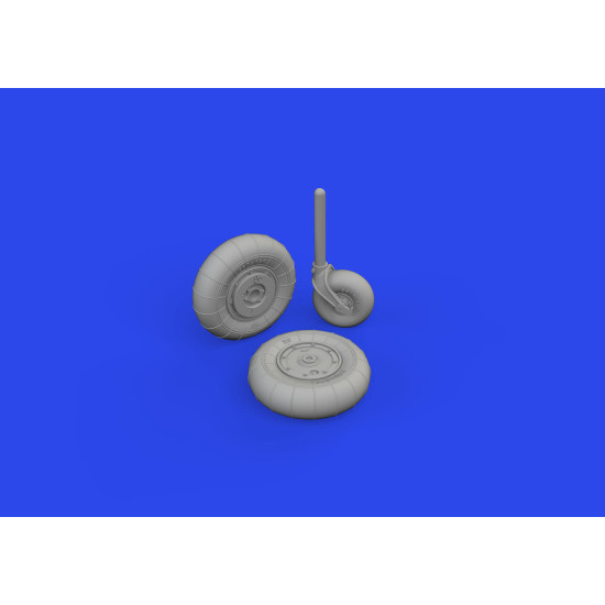 Eduard 672385 1/72 Bf 109G-10 wheels Brassin for Aircraft
