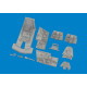 Eduard 672388 1/72 Bf 109G-10 cockpit PRINT Brassin for Aircraft