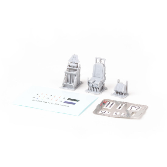 Eduard 672391 1/72 F-35B ejection seat PRINT Brassin for Aircraft