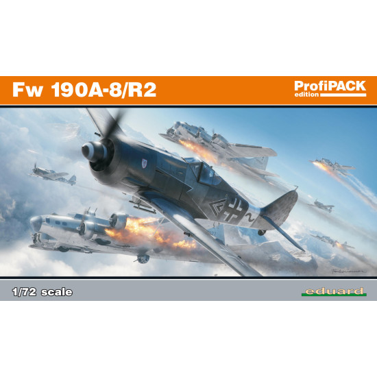 Eduard 70112 1/72 Fw 190A-8/R2 Plastic for Aircraft Profipack