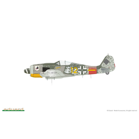 Eduard 70112 1/72 Fw 190A-8/R2 Plastic for Aircraft Profipack