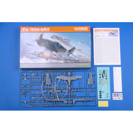 Eduard 70112 1/72 Fw 190A-8/R2 Plastic for Aircraft Profipack