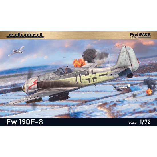 Eduard 70119 1/72 Fw 190F-8 Plastic for Aircraft Profipack