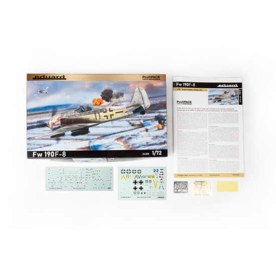 Eduard 70119 1/72 Fw 190F-8 Plastic for Aircraft Profipack