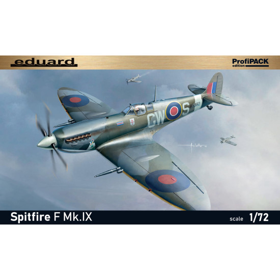Eduard 70122 1/72 Spitfire F Mk.IX Plastic for Aircraft Profipack