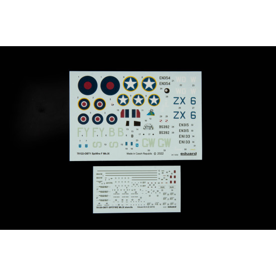 Eduard 70122 1/72 Spitfire F Mk.IX Plastic for Aircraft Profipack