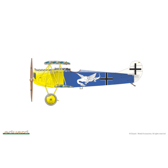 Eduard 70131 1/72 Fokker D.VII (OAW) Plastic for Aircraft Profipack