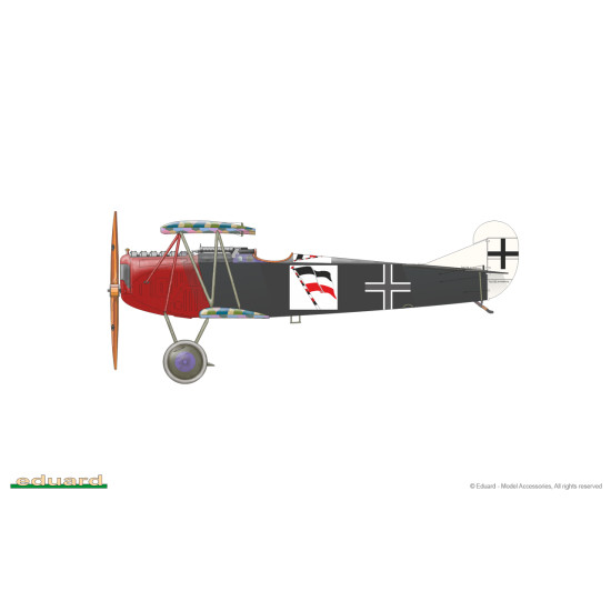 Eduard 70131 1/72 Fokker D.VII (OAW) Plastic for Aircraft Profipack