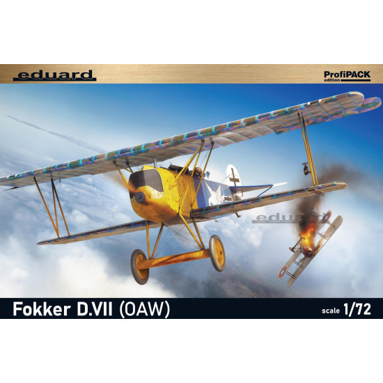 Eduard 70131 1/72 Fokker D.VII (OAW) Plastic for Aircraft Profipack