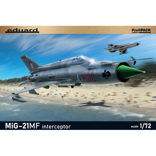 Eduard 70141 1/72 MiG-21MF interceptor Plastic for Aircraft Profipack