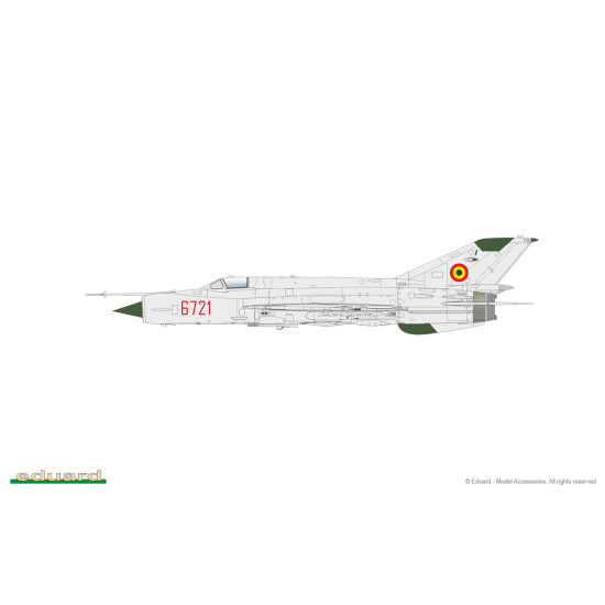 Eduard 70141 1/72 MiG-21MF interceptor Plastic for Aircraft Profipack