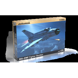 Eduard 70142 1/72 MiG-21MF Fighter Bomber Plastic for Aircraft Profipack