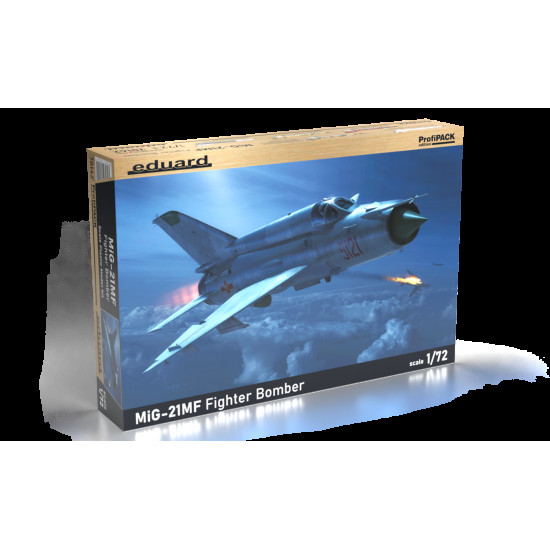 Eduard 70142 1/72 MiG-21MF Fighter Bomber Plastic for Aircraft Profipack