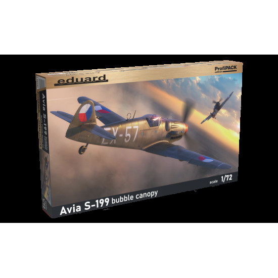 Eduard 70151 1/72 Avia S-199 bubble canopy Plastic for Aircraft Profipack