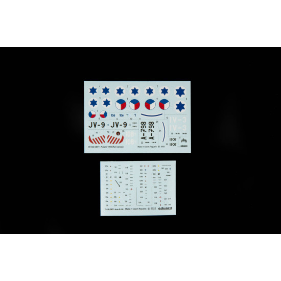 Eduard 70152 1/72 Avia S-199 ERLA canopy Plastic for Aircraft Profipack