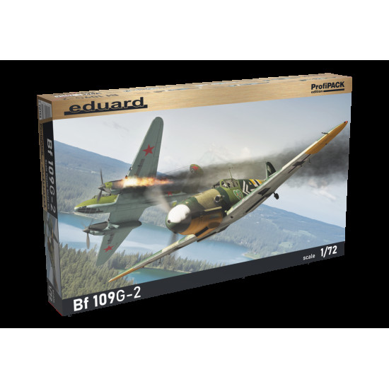 Eduard 70156 1/72 Bf 109G-2 Plastic for Aircraft Profipack