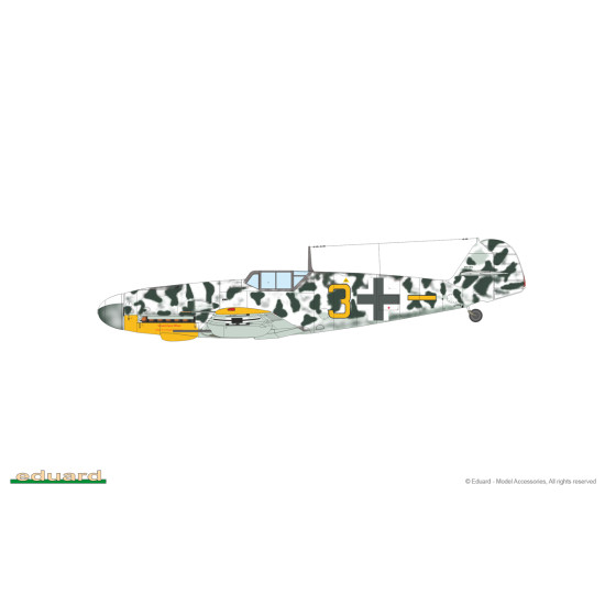 Eduard 70156 1/72 Bf 109G-2 Plastic for Aircraft Profipack