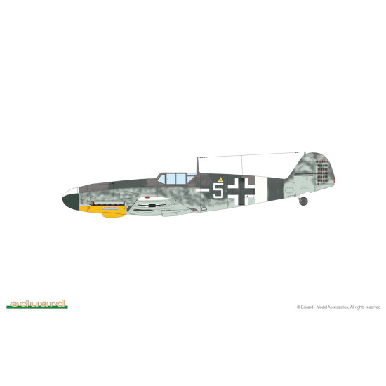 Eduard 70156 1/72 Bf 109G-2 Plastic for Aircraft Profipack