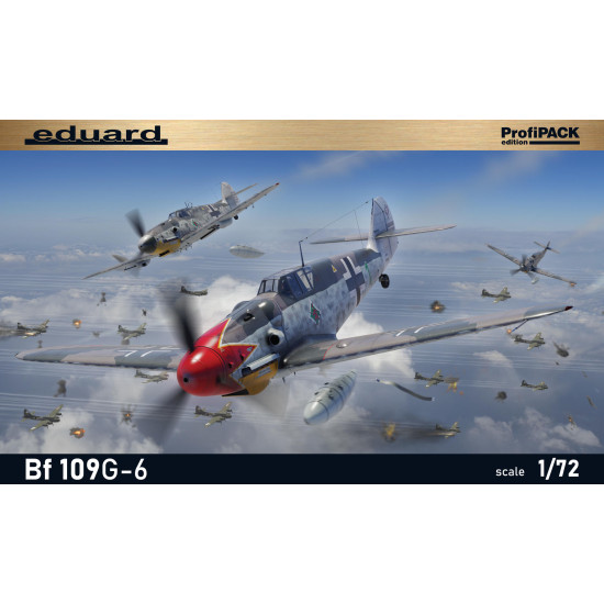 Eduard 70159 1/72 Bf 109G-6 Plastic for Aircraft Profipack