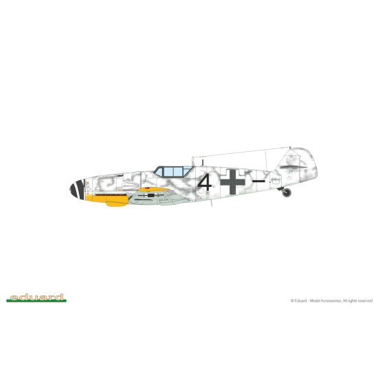 Eduard 70159 1/72 Bf 109G-6 Plastic for Aircraft Profipack