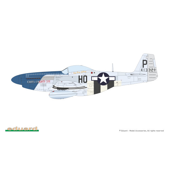 Eduard 70171 1/72 P-51D-5 Mustang Plastic for Aircraft Profipack