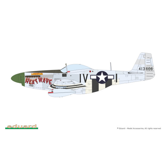 Eduard 70171 1/72 P-51D-5 Mustang Plastic for Aircraft Profipack