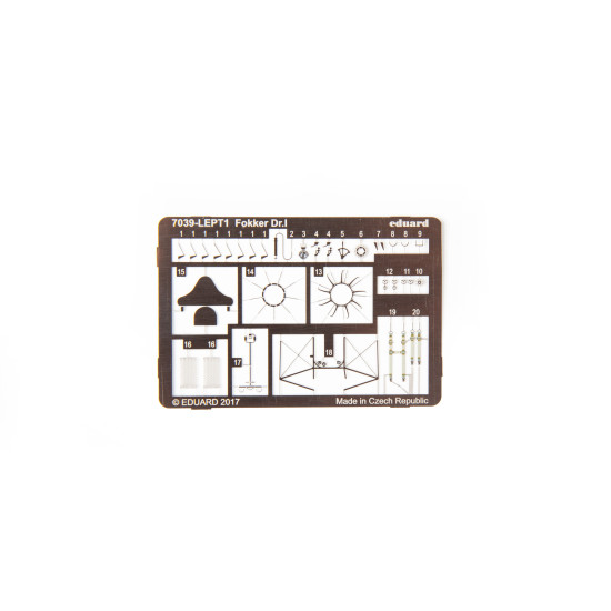 Eduard 7039 1/72 Fokker Dr.I Plastic for Aircraft Profipack