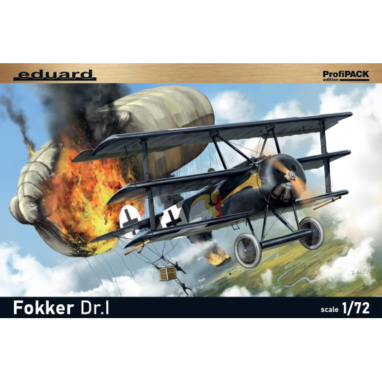Eduard 7039 1/72 Fokker Dr.I Plastic for Aircraft Profipack