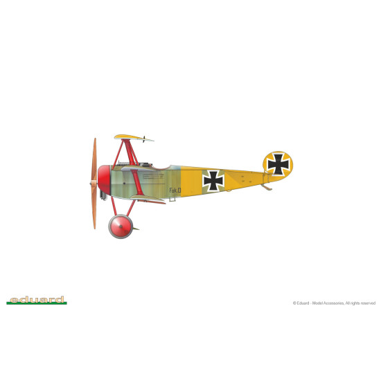 Eduard 7039 1/72 Fokker Dr.I Plastic for Aircraft Profipack
