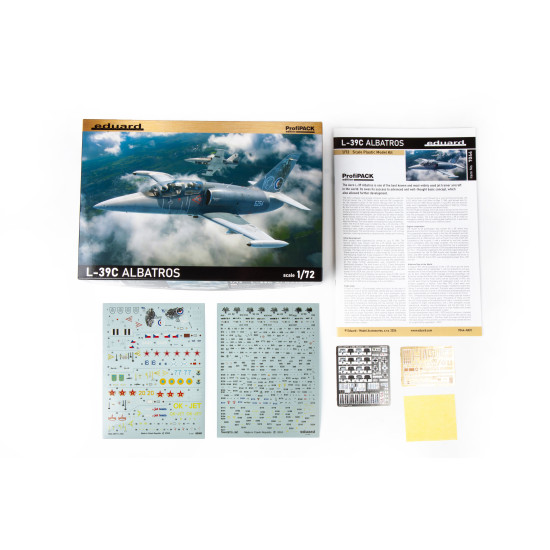 Eduard 7044 1/72 L-39C ALBATROS Plastic for Aircraft Profipack