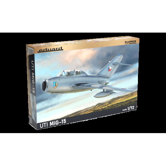 Eduard 7055 1/72 UTI MiG-15 Plastic for Aircraft Profipack