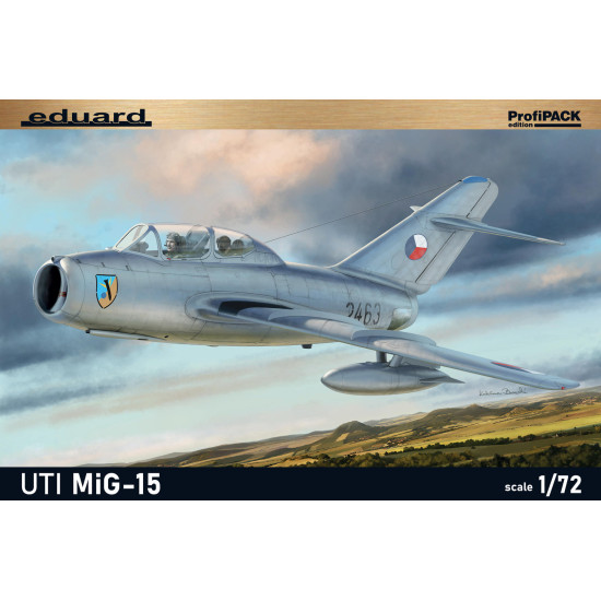 Eduard 7055 1/72 UTI MiG-15 Plastic for Aircraft Profipack