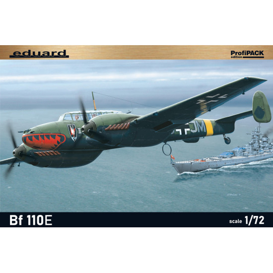 Eduard 7083 1/72 Bf 110E Plastic for Aircraft Profipack