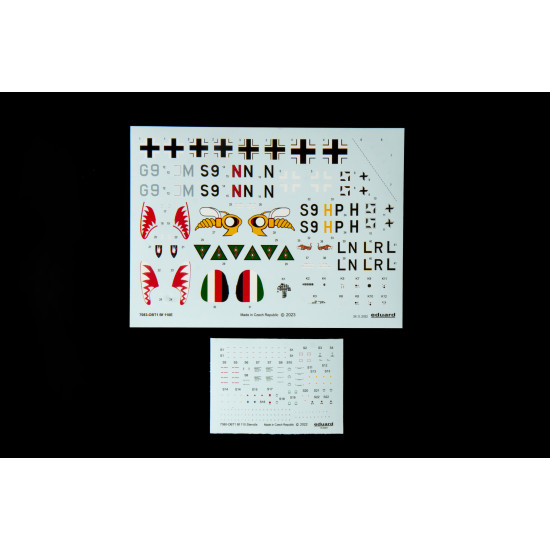 Eduard 7083 1/72 Bf 110E Plastic for Aircraft Profipack