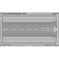 Eduard 72545 1/72 B-17F landing flaps Photo-Etched for Aircraft Photo etched set