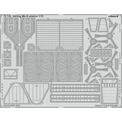 Eduard 72722 1/72 Stirling Mk.III exterior Photo-Etched for Aircraft Photo etched set