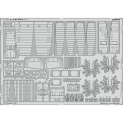Eduard 72732 1/72 B-29 exterior Photo-Etched for Aircraft Photo etched set