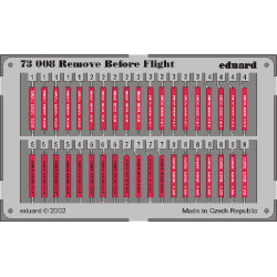 Eduard 73008 1/72 Remove Before Flight Photo-Etched for Aircraft Photo etched set