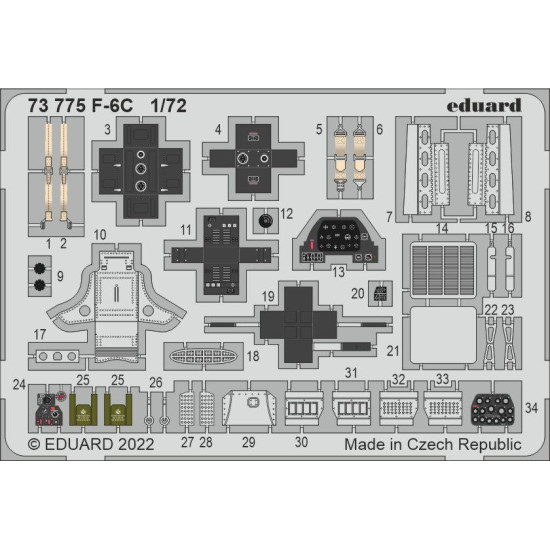 Eduard EDP72702 Kit de Gravure Photo